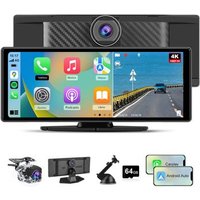 Junsun Radio Multimedia 4K GPS Carplay Android 4GB RAM 64GB con doble cámara