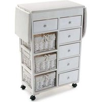 Mueble Auxiliar de Madera 32x84x121 cm