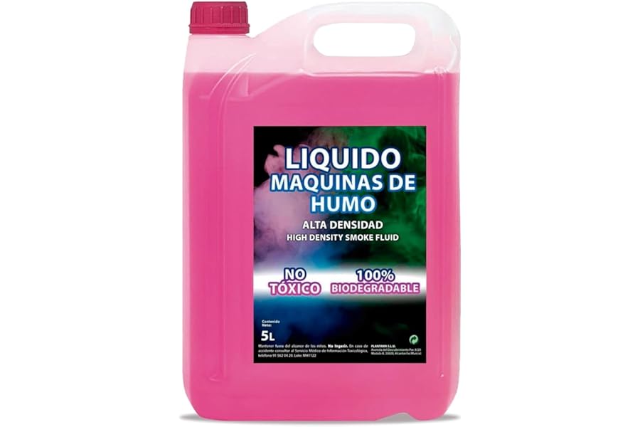 PLANTAWA Líquido para Máquina de Humo Alta Densidad 5 L