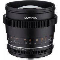 Samyang Lente de Video VDSL 85mm f/1.5 Mk2 Compatible con Sony E