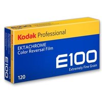 Kodak Ektachrome E100 Película Diapositiva 120 ISO 100 Paquete de 5 Rollos