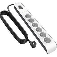 Belkin Multienchufe Pararrayos 6 Enchufes Botón de Alimentación con Cable de 2m