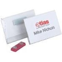 Caja Identificador Duradera 25 unidades 54x90mm PVC 8117-19
