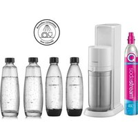 Pack 4 Botellas Sodastream Duo y LV + 1 Cilindro CQC Duobicb