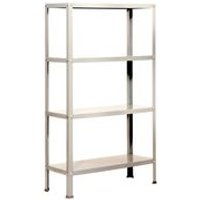 Estantería Metálica Homeclassic Mini 4/300 1600x800x300 mm