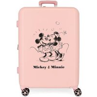 Maleta Mediana Rígida Disney Mickey & Minnie Kisses 70 cm