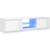 Mueble de TV con Luces LED 140x40x35,5 cm - Vidaxl