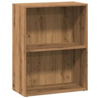 Estantería de madera de ingeniería de roble Artisian 60x30x77 cm