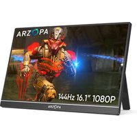 Monitor portátil Arzopa 16.1'' 144Hz 1920x1080p FHD HDR 100% sRGB