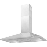 Campana Piramidal 90cm Exquisit Kh 90-8 Inox