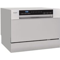 Lavavajillas Compacto Exquisit GSP206-030D, Clase D, 6 Servicios, 7 Programas