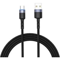 Cable USB A a Tipo C con Luz LED 2m 2A Tellur