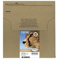 Cartuchos Epson T0715 Cheetah CMYK (Paquete Múltiple)