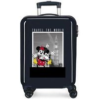 Maleta de Cabina Rígida Mickey y Minnie Londres 55 cm