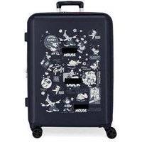 Maleta Mediana Rígida Disney 100 Mickey Comic 70 cm