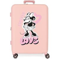 Maleta Mediana Rígida Disney Minnie Haeart 70 cm