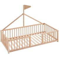 Cama Infantil Tipi 140x70 Tipo Montessori Apache Wonderland