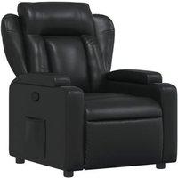 Sillón Reclinable Vidaxl De Cuero Sintético