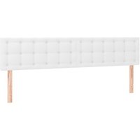 Cabeceros 2 Unidades De Cuero Sintético Vidaxl 90x5x78/88 Cm