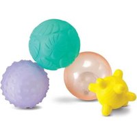 Juego de 4 bolas sensoriales ligeras y musicales Infantino