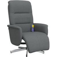 Vidaxl Sillón Reclinable de Masaje con Reposapiés