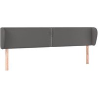 Cabecero De Cuero Sintético 163x23x78/88 Cm Vidaxl