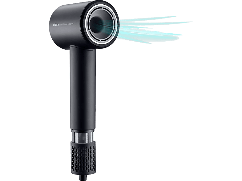 Secador Ufesa BLDC Ion-Plasma Essence 1600W, 2 temperaturas + aire frío, Velocidades, difusor incluido, tecnología Care