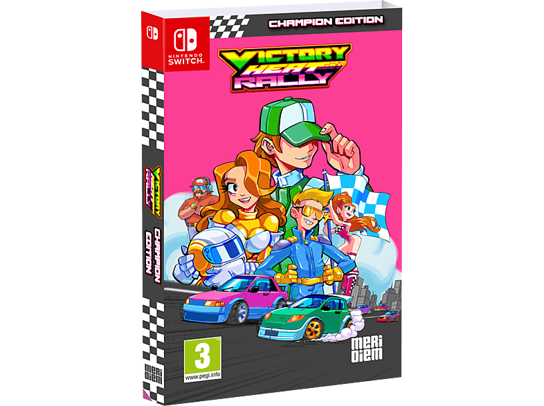 Nintendo Switch 32GB 4GB RAM Victory Heat Rally Champion Edition