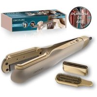 Cecotec Plancha de Pelo Airlisse 2in1 Forcedry 1000W con flujo de aire 19,7 m/s y 2 cabezales magnéticos