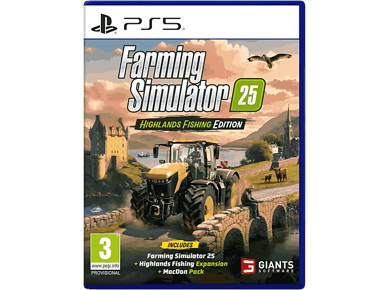 Farming Simulator 25: Highlands Fishing Edition para PS5