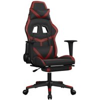 Silla Gaming con reposapiés de cuero sintético Vidaxl