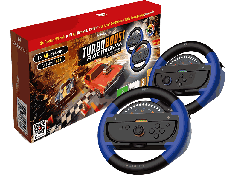 Nintendo Switch 2 Turbo Boost Racing + Volantes