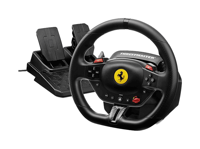 Volante y Pedales Gaming Thrustmaster T98-P FERRARI 296 GTB para PS5, PS4 y PC