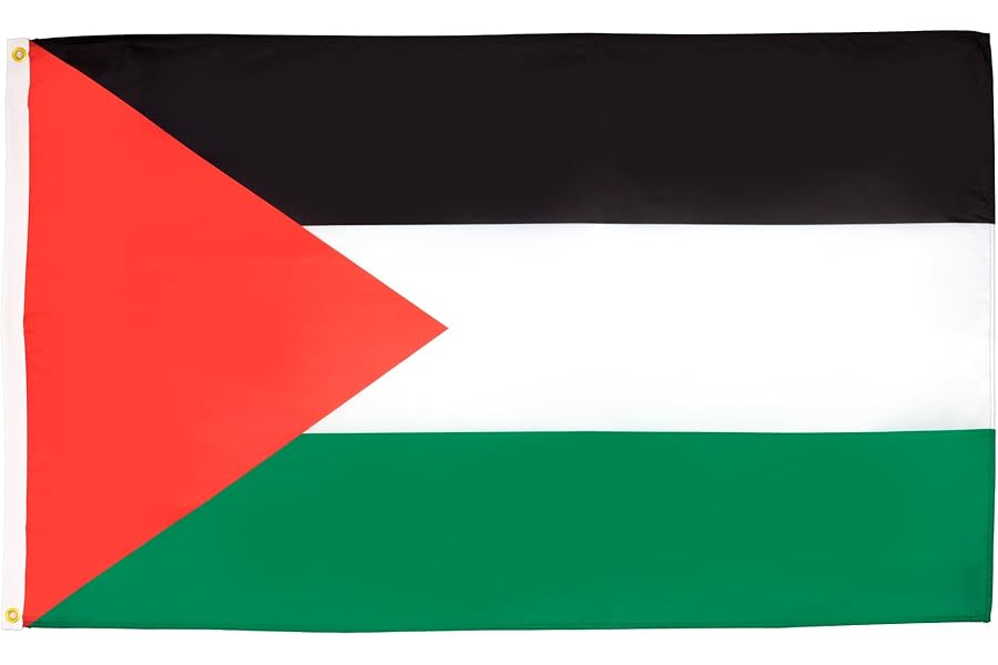 AZ FLAG Bandera Palestina 150x90 cm 100% Poliéster 110g