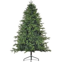 Árbol de Navidad Artificial 180 cm con 1700 Puntas y Soporte de Metal Plegable
