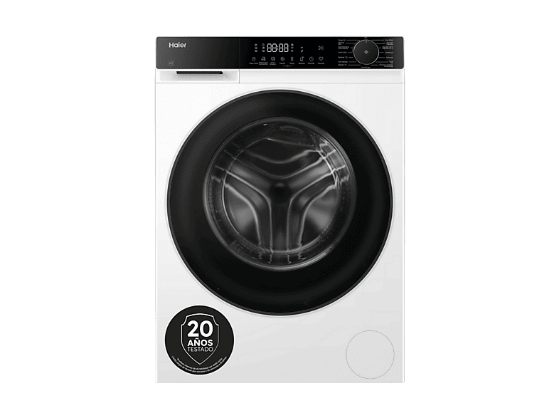 Lavadora Haier X5 Series HW90-BP14357TUIB, carga frontal, 9kg, 1400 rpm, Motor Inverter, Wi-Fi