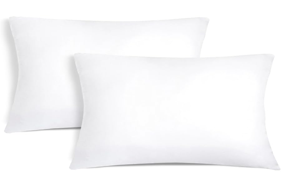 Relleno de cojín de fibra hueca siliconada Aitsse, 2/4/6 unidades, suave, antialérgico