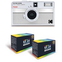 Kodak Ektar H35n Cámara de Película de Medio Formato 35mm Reutilizable, 24 Exposiciones