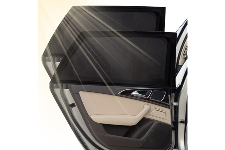 Joyblossom Sombrilla Universal para Ventana Lateral Trasera con Protección UV