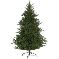 Árbol de Navidad Realista 183 cm, Montaje Rápido, Soporte Incluido, Plástico Resistente al Fuego