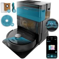 Cecotec Robot Aspirador y Friegasuelos X50 X-treme con Base de Autovaciado y App Conga