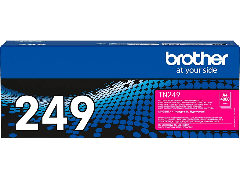 Tóner Brother TN-249M, 4000 páginas