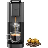 Cecotec Cafetera de Cápsula Power Caps 20, 1400W, 20 bares, 700ml depósito, compatible Nespresso