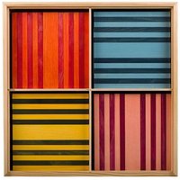 Kapla Kapl172102 Juego de 100 piezas de madera