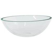 Lavabo de Vidrio Transparente 50x37x14 cm – Vidaxl