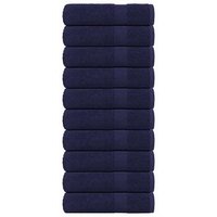 Toallas de Mano 10 uds 50x100cm 360gsm 100% Algodón Vidaxl