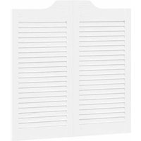 Puertas Batientes de Lamas 80x80 cm Vidaxl