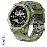 Reloj Inteligente Dam Q666k 600mAh, Monitor Cardíaco y Tensión, Sumergible