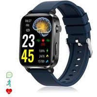 Smartwatch F100 con terapia de salud, láser de doble sonda, monitor O₂, tensión y termómetro, modos deportivos