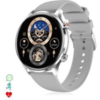 Smartwatch Dam Qs40 con llamadas Bluetooth, notificaciones push y modos deportivos